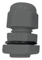 CABLE GLAND, PA/NBR, 6MM-12MM, GREY PELB0287