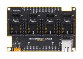 MIKROMEDIA 4 CAPACITIVE SHIELD, 4 SOCKET MIKROE-3631