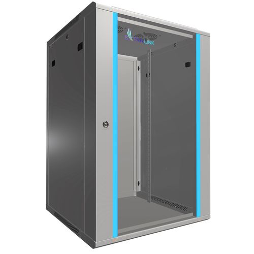 Extralink 18U 600x600 Gray | Rackmount cabinet | wall mounted, EXTRALINK EX.16897 5903148916897