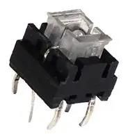 TACTILE SW, SPST, 0.05A, 12VDC, TH, YEL TL6275BA2PQTY.