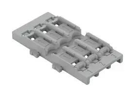 MOUNTING CARRIER, 3POS, DIN35 RAIL, GREY 221-2523