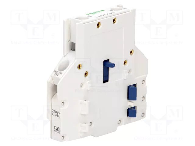 Auxiliary contacts; Leads: screw terminals; side; Contacts: NC x2 SCHNEIDER ELECTRIC LAD8N02