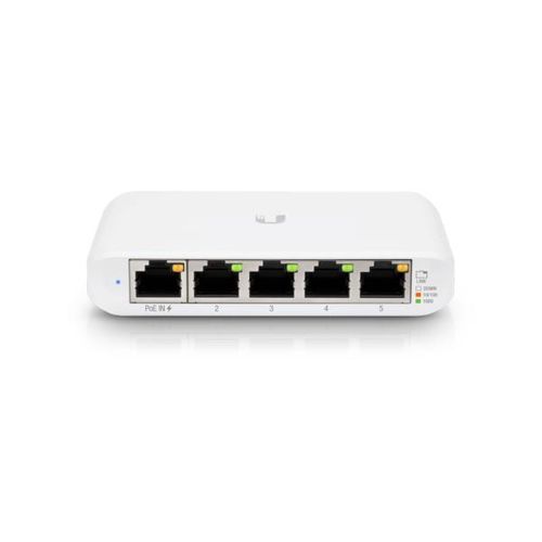 Ubiquiti USW-Flex-Mini-5 | Switch | UniFi, 5x RJ45 1000Mb/s, 1x PoE In, 5-pack, UBIQUITI USW-FLEX-MINI-5 0810010071675