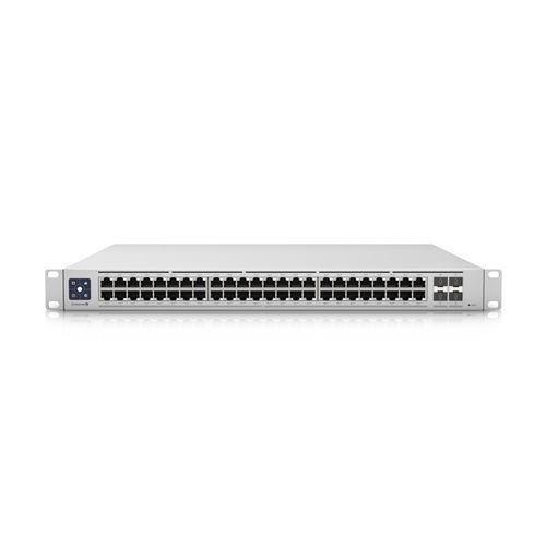 Ubiquiti USW-Enterprise-48-PoE | Switch | 48x RJ45 2.5Gb/s PoE+, 4x SFP+, L3, 720W, UBIQUITI USW-ENTERPRISE-48-POE-EU 0810010074768