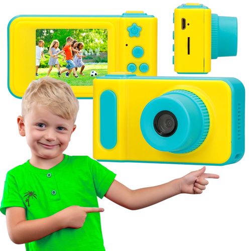 Extralink Kids Camera H8 Blue | Camera | 1080P 30fps, 2.0" screen, EXTRALINK EXTRALINK H8 BLUE 5903148918624