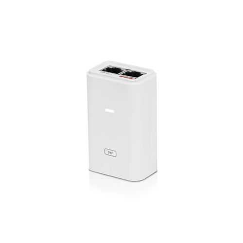 Ubiquiti POE-24-7W-G-WH | PoE Power supply | 24V, 0,3A, 7W, Gigabit, White, UBIQUITI POE-24-7W-G-WH-EU 0817882025140