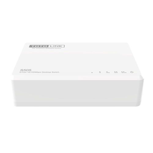 Totolink S505-V5 | Switch | 5x RJ45 100Mb/s, Desktop, TOTOLINK S505-V5 6952887403235