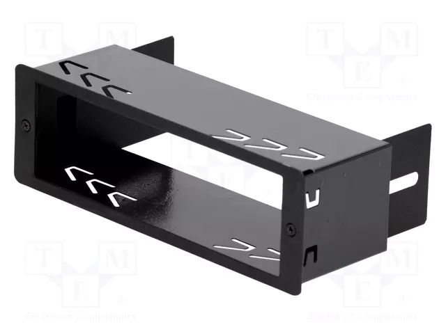 Mounting half frame for CB radio; Yosan; with center hole 4CARMEDIA PCB.TYP.13