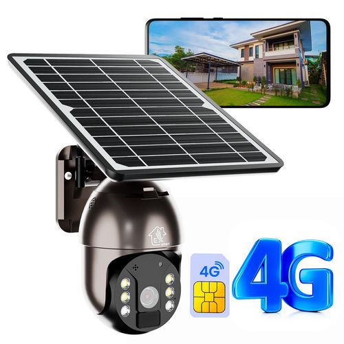 Extralink Mystic 4G PTZ | 3G/4G/LTE camera | with solar panel 8W, 1080p, IP66, 4x 18650 battery, EXTRALINK EX.30011 5905090330011