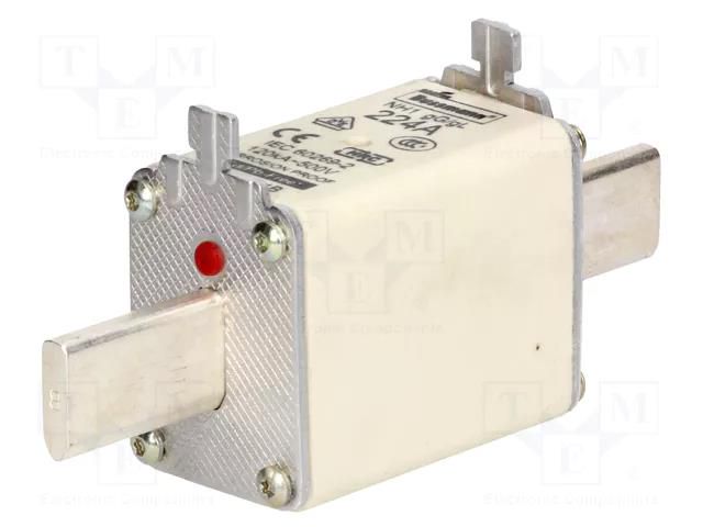 Fuse: fuse; 224A; 500VAC; 250VDC; gG,gL; ceramic,industrial; NH1 BUSSMANN 224NHG1B