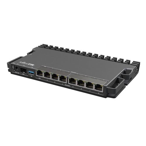 MikroTik RB5009UPr+S+IN | Router | 7x RJ45 1000Mb/s PoE, 1x RJ45 2.5Gb/s PoE, 1x SFP+, 1x USB 3.0, MIKROTIK RB5009UPR+S+IN