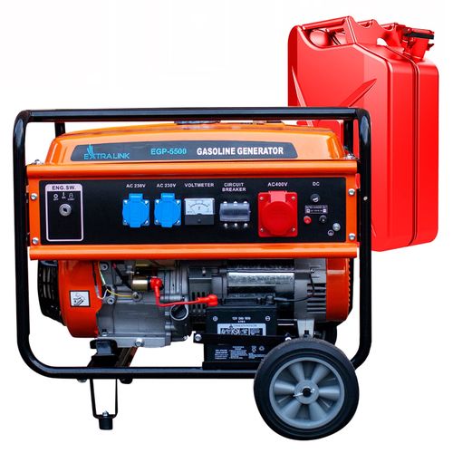 Extralink EGP-5500 | Power generator | petrol, 5,5kW 3F, EXTRALINK EX.30356