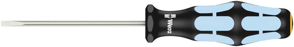 3335 Screwdriver for slotted screws, stainless, 0.5x3.0x80, Wera 05032001001