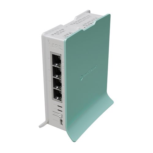 MikroTik hAP ax lite | Router Wi-Fi | L41G-2axD, Wi-Fi6 AX600, 4x RJ45 1000Mb/s RouterOS L4, MIKROTIK L41G-2AXD 4752224008480