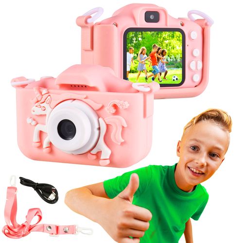 Extralink Kids Camera H29 Single Pink | Digital Camera | 1080P 30fps, 2.0" display, EXTRALINK EX.35764 5905090335764