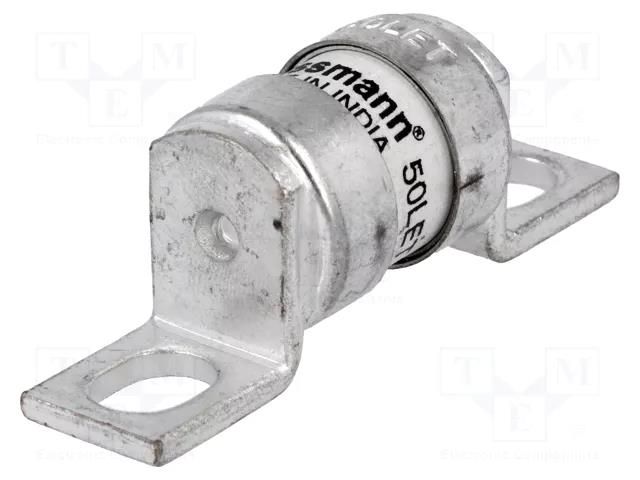Fuse: fuse; 50A; 240VAC; 150VDC; ceramic,industrial; LET BUSSMANN 50LET