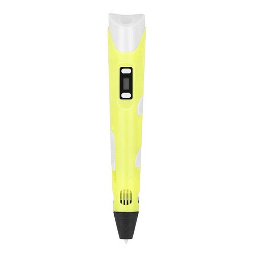 3D Pen for PLA, ABS Plastic 1.75mm yellow EX.31405 5906168631405