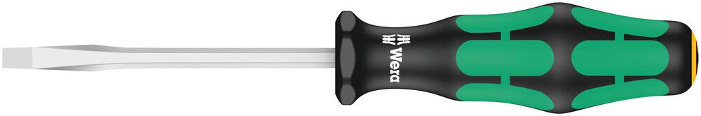 334 SK Screwdriver for slotted screws, 0.6x3.5x75, Wera 05007670001