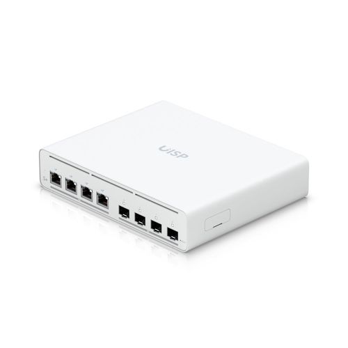 Ubiquiti UISP-S-Plus EU | Switch | 4x 2.5 GbE RJ45 Passive PoE, 4x SFP+, 160 W, Power TransPort, UBIQUITI UISP-S-PLUS-EU 0810084692028