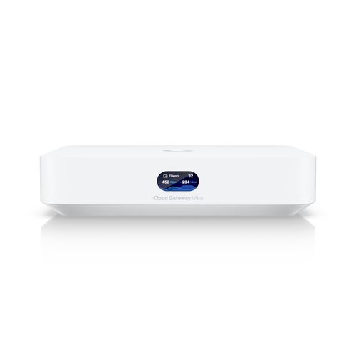 Ubiquiti UCG-Ultra EU | UniFi Cloud Gateway | 4x GbE RJ45 LAN, 1x 1/2.5GbE RJ45 WAN, USB-C, Bluetooth, UBIQUITI UCG-ULTRA-EU 0810084695203