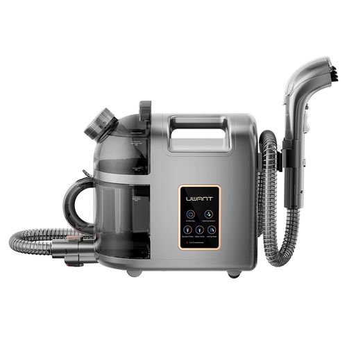 UWANT B200 Gray | Spot cleaner with steam | for cleaning carpets, sofas, upholstery, 1900W, 12000 Pa, 1500ml tank, UWANT UWANT B200 GRAY 6974230881200