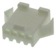 CONNECTOR HOUSING, PLUG, 4 WAY, PLASTIC SMP-04V-NC