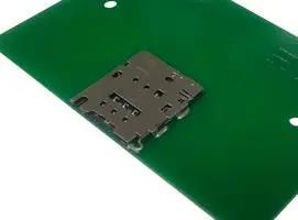 MEMORY SOCKET, NANO SIM, BAR-PUSH KP13TS-6S-SF(800)