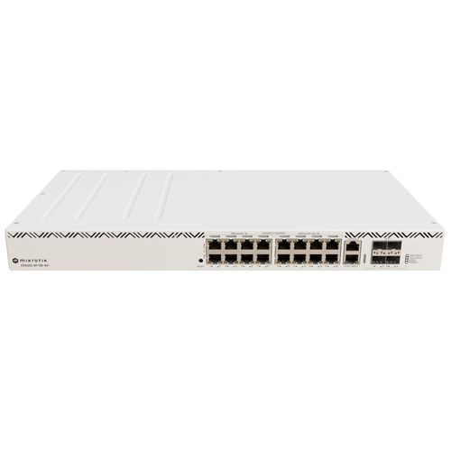 Mikrotik CRS320-8P-8B-4S+RM | Switch | 16x RJ45 1000Mb/s PoE+, 4x SFP+, MIKROTIK CRS320-8P-8B-4S+RM 4752224008831
