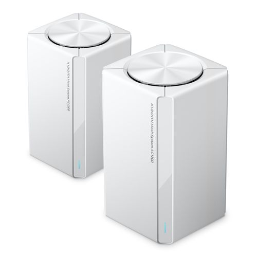 Xiaomi Mesh System AC1200 2-Pack | Wi-Fi Router | AC1200 WiFi5, Dual Band, 2x RJ45 1000Mb/s, XIAOMI MESH SYSTEM AC1200 EU (2-PACK) 6941948703018