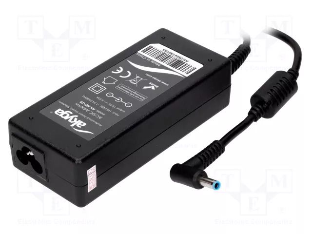Power supply: switching; 19.5VDC; 3.33A; Out: 4,5/3,0; 65W; desktop AKYGA AK-ND-25