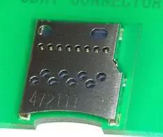 MEMORY SKT, MICRO SD, PUSH-PULL, 8POS SDHT-8BNS-K-307-TB(HF)