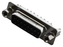D SUB CONNECTOR, RCPT, DA, 15POS, TH L77SDAH15SOL2RM8