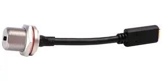 USB CABLE, TYPE C RCPT-RCPT, 100MM, IP68 MP002450