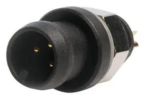 CIRCULAR CONNECTOR, 3POS, RCPT, SOLDER MP002491
