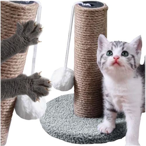 EXTRALINK PETS DRAPAK DLA KOTA KOTÓW KOCIĄT MINI SŁUPEK WIEŻA SIZALOWA PIŁKA ZABAWKA PET-768, EXTRALINK EX.38350 5906168638350