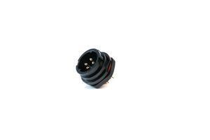 CIRCULAR CONNECTOR, 4POS, RCPT, SOLDER MP002712