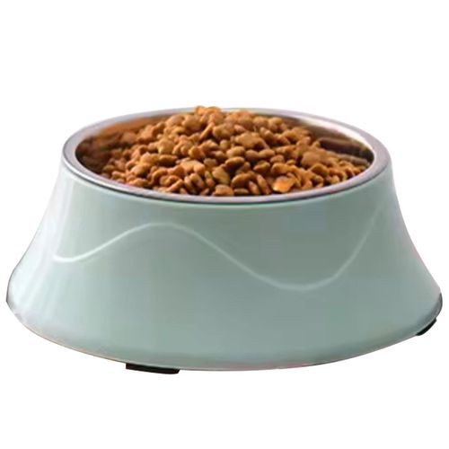Double Bowl for Dogs and Cats Extralink Pets, Metal 2-in-1 for Dry Wet Food and Water pet-823, EXTRALINK EX.37995 5906168637995