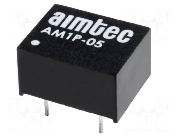 Converter: DC/DC; 1W; Uin: 4.5÷5.5VDC; Uout: 24VDC; Iout: 42mA; DIP8 AIMTEC AM1P-0524SZ