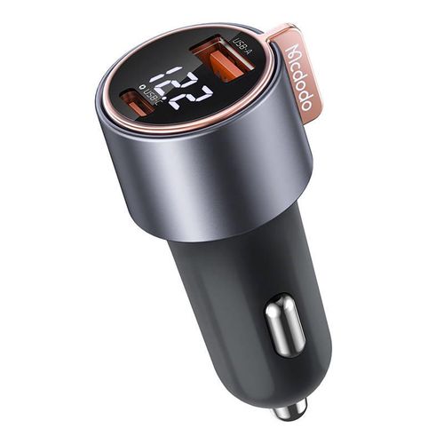 Mcodo CC-5670 75W Digital Display PD 1*USB-A 1*USB-C Car Charger, Mcdodo CC-3690