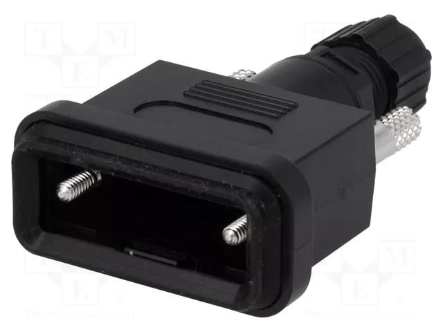 Enclosure for connectors: D-Sub; D-Sub 9pin,D-Sub HD 15pin AMPHENOL COMMUNICATIONS SOLUTIONS L17EDEPS