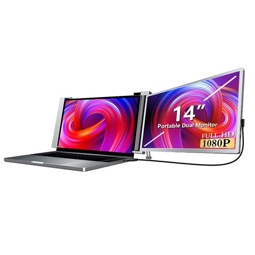 Extralink Smart Life S14 14" Portable Laptop Monitors, 2 Monitors, IPS, 1920x1200, EXTRALINK EX.21601 5907207221601
