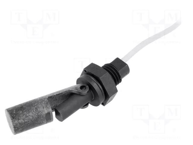 Sensor: liquid level; -20÷130°C; OUT: SPST-NO; lead; 1A; 100W; LS03 MEDER LS03-1A85-PA-500W