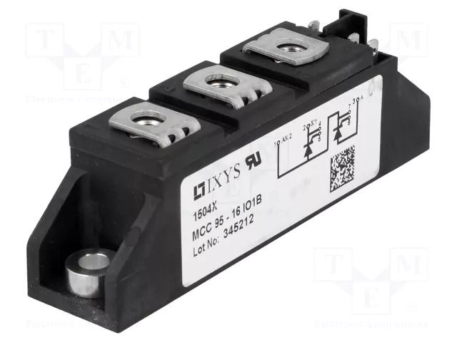 Module: thyristor; double series; 1.6kV; 116A; TO240AA; Ufmax: 1.5V IXYS MCC95-16IO1B