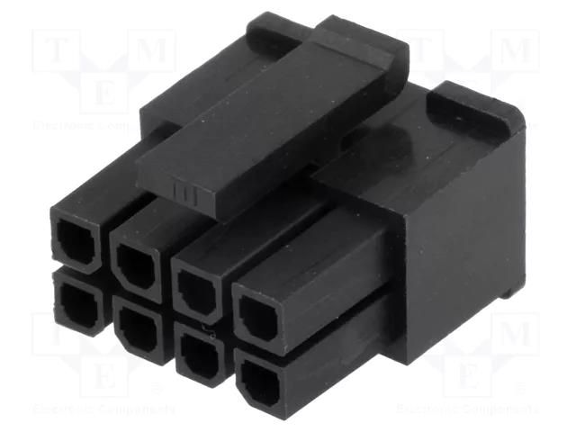 Connector: wire-board; plug; female; PIN: 8; MF30; for cable; 3mm AMPHENOL COMMUNICATIONS SOLUTIONS MF30-HFD1-08