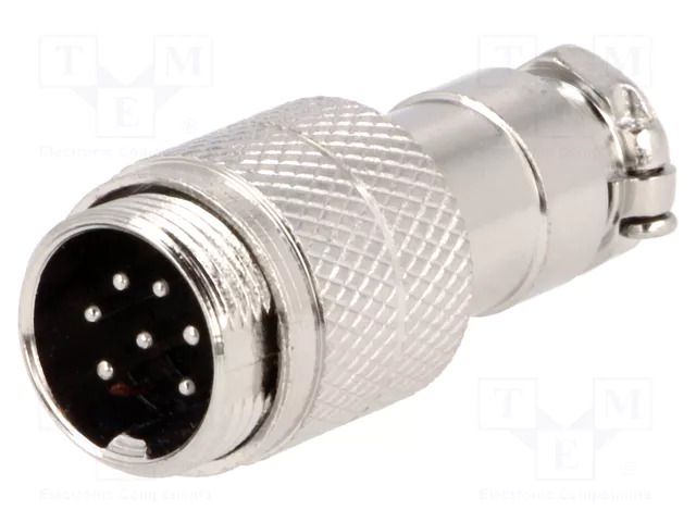 Connector: microphone; plug; male; PIN: 7; for cable; straight NINIGI MIC347