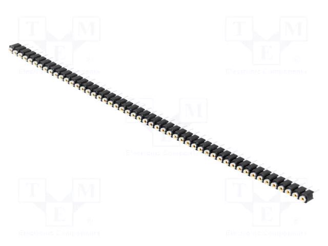 Connector: pin strips; socket; female; PIN: 50; THT; 1.5A; 60V; MK 01 FISCHER ELEKTRONIK MK01.50Z
