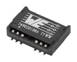 XFMR, 10/100/1000 BASE-T, 0.5 PORT, SMD 749020100A