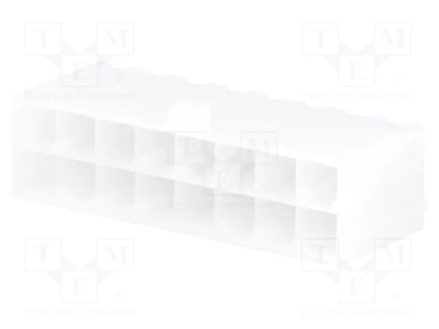 Connector: wire-board; socket; male; PIN: 16; N42G; 600V; straight NINIGI N42GP-16