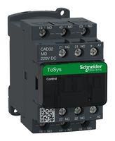 CONTACTOR, 3PST-NO/DPST-NC, 220VDC CAD32MD