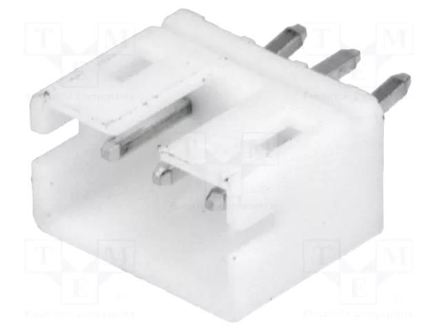 Connector: wire-board; socket; male; PIN: 3; Pitch: 2mm; THT; 1A; 1x3 NINIGI NXW-03